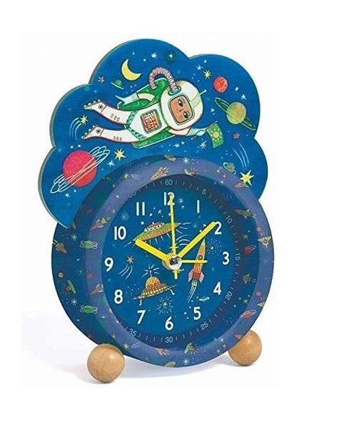 Reloj Despertador Infantil Con Alarma y Luz El Espacio – PLAY HOUSE ROCHA