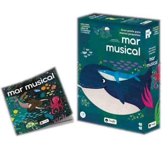 Mar Musical 2 Puzzles + Libro