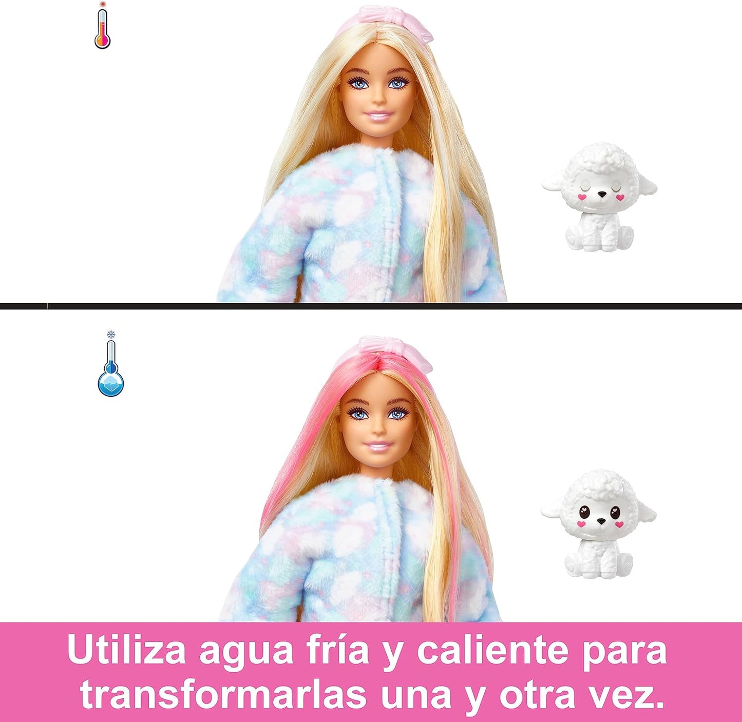 Barbie Cutie Reveal Disfraz Oveja Con + de 10 Sorpresas