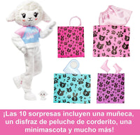 Barbie Cutie Reveal Disfraz Oveja Con + de 10 Sorpresas