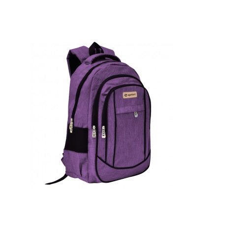 Mochila escolar / liceal violeta