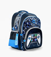 Mochila joystick con luz led / Azul