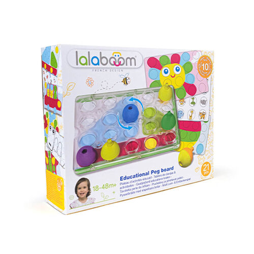 Tablero De Actividad Manual Lalaboom Juego Montessori