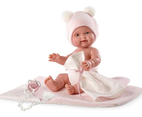 muñeca recién nacido con cambiador