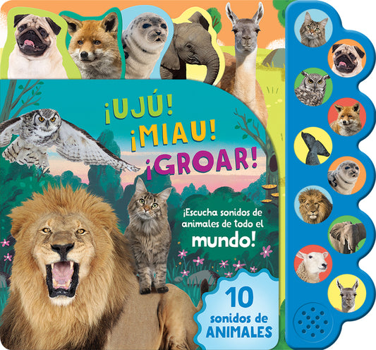 10 Sonidos De Animales Del Mundo Libro Infantil Sonoro